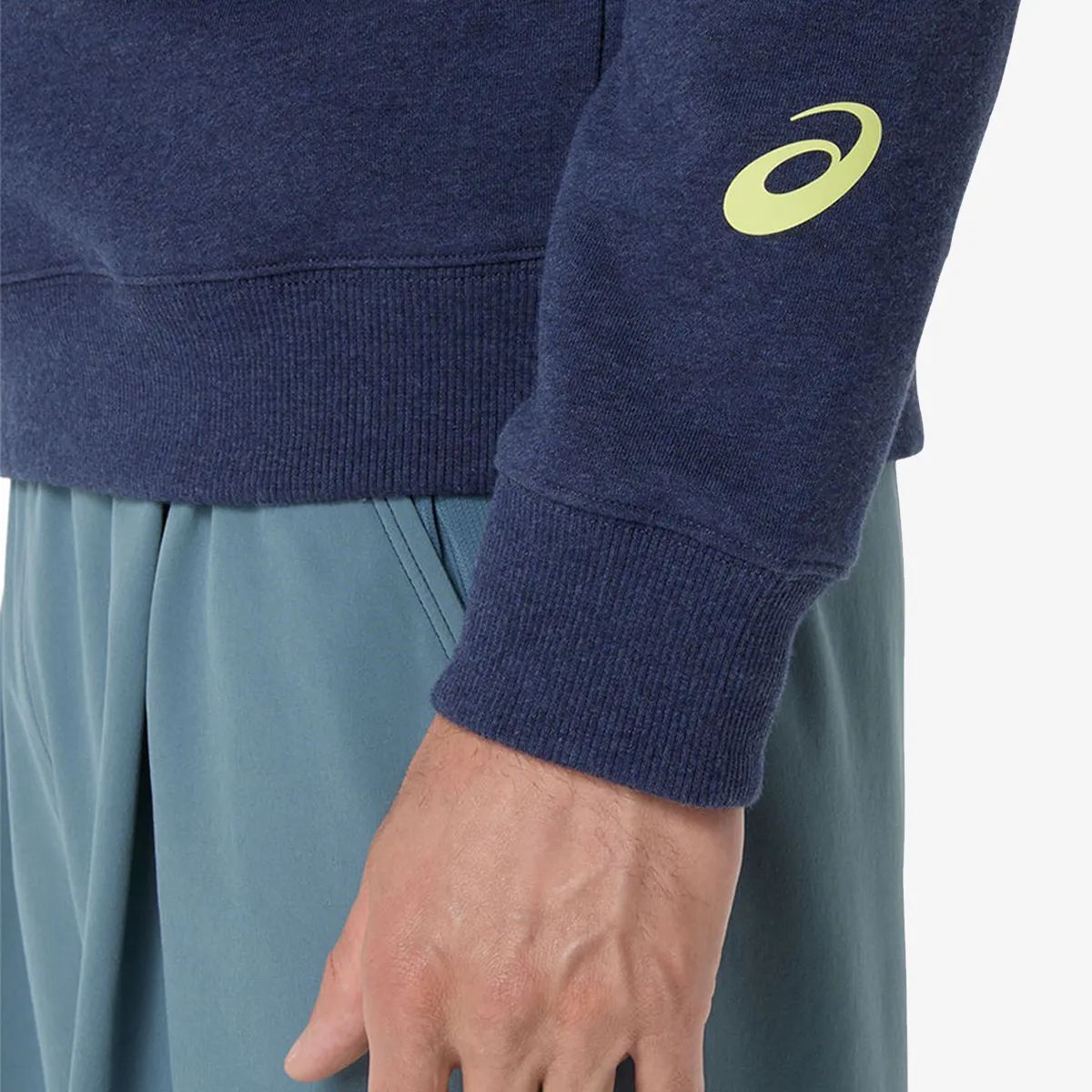 Asics Majica kratkih rukava COURT CORE GRAPHIC HALF ZIP SWEATSHIRT 