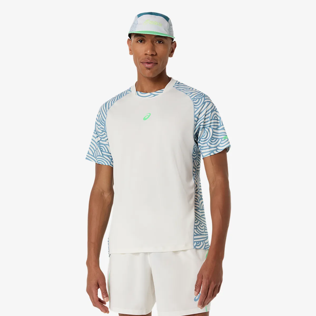 Asics Majica kratkih rukava PADEL COURT ALL OVER PRINT SS TOP 