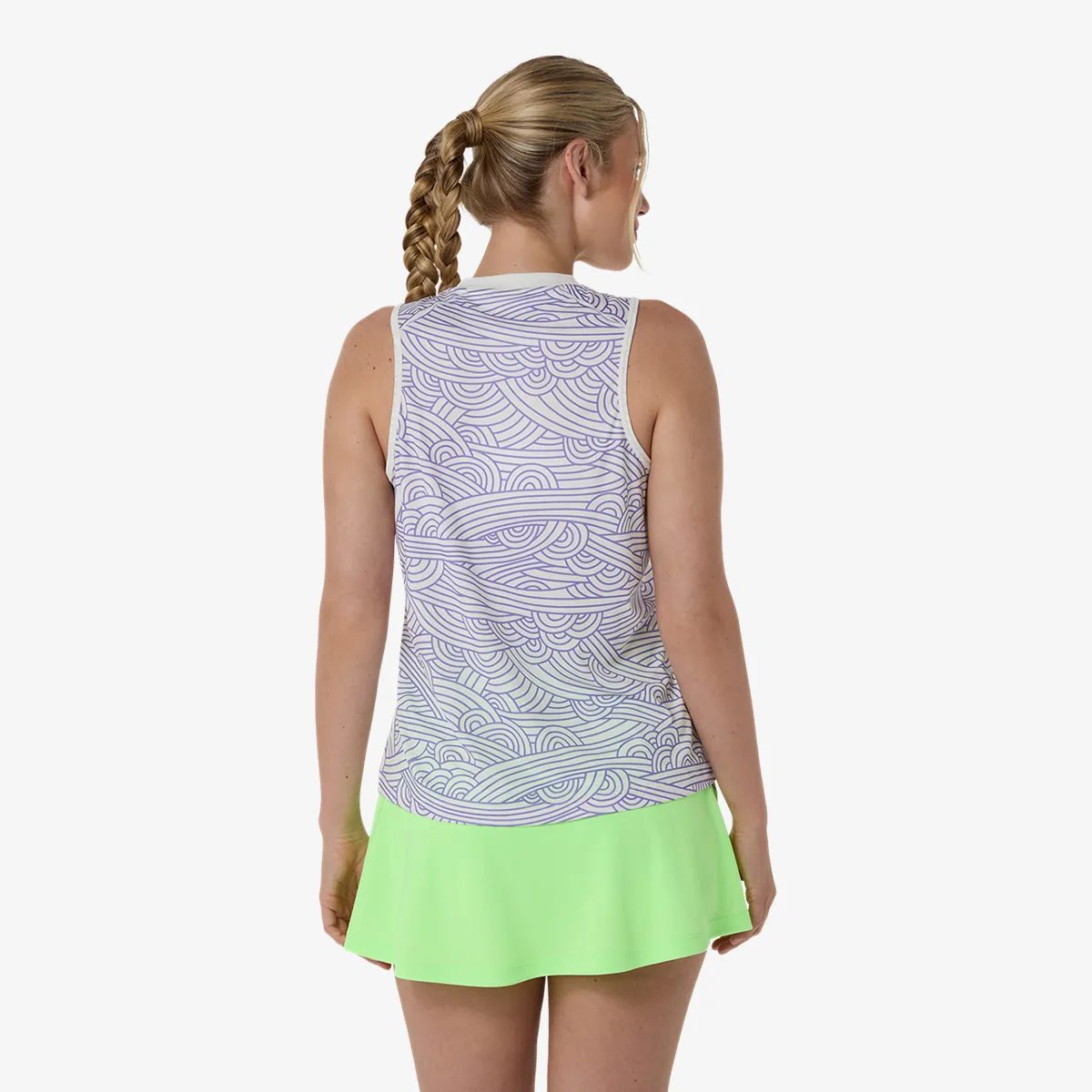 Asics Majica bez rukava PADEL COURT ALL OVER PRINT TANK 
