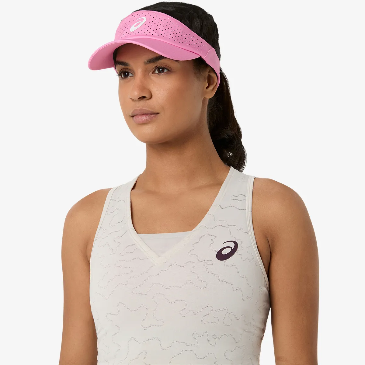 Asics Majica bez rukava MATCH JACQUARD CROP TOP 
