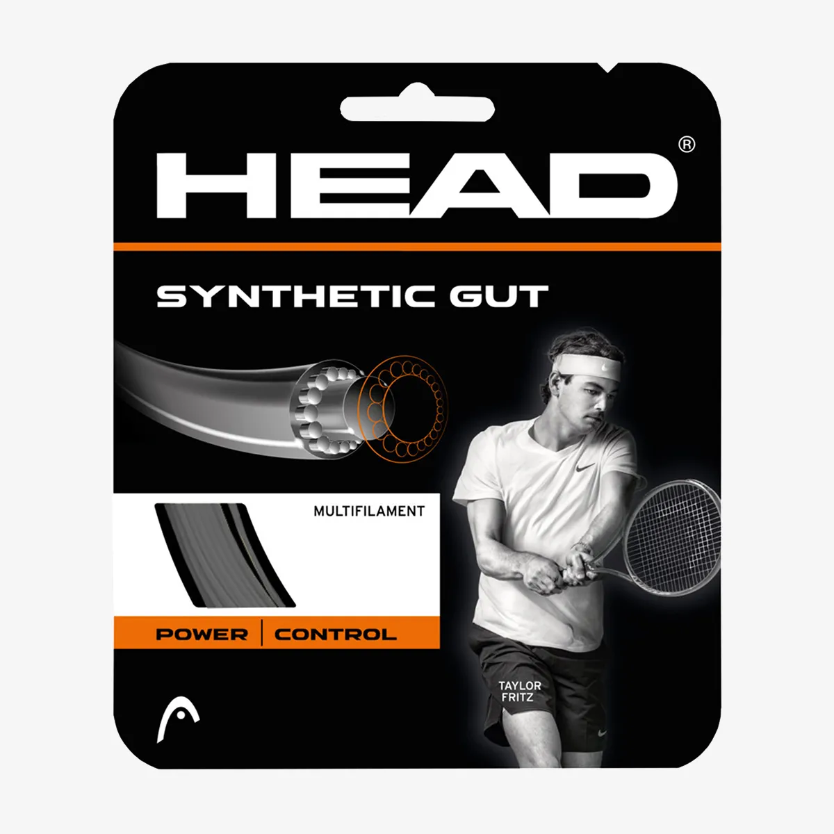 Head Žica za reket ŽICE ZA REKET SYNTHETIC GUT  17 BLACK 