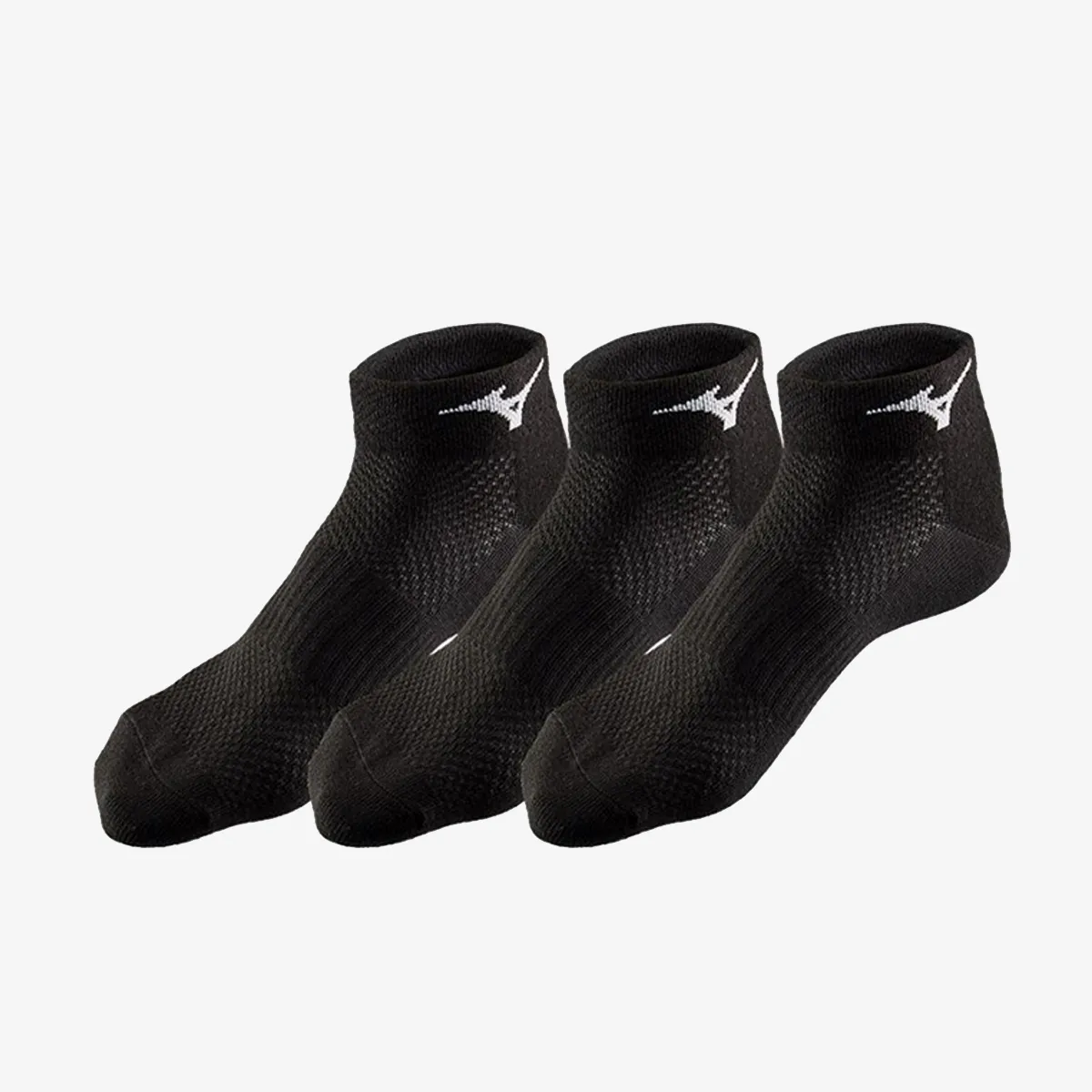 Mizuno Čarape Training Mid 3P Black 