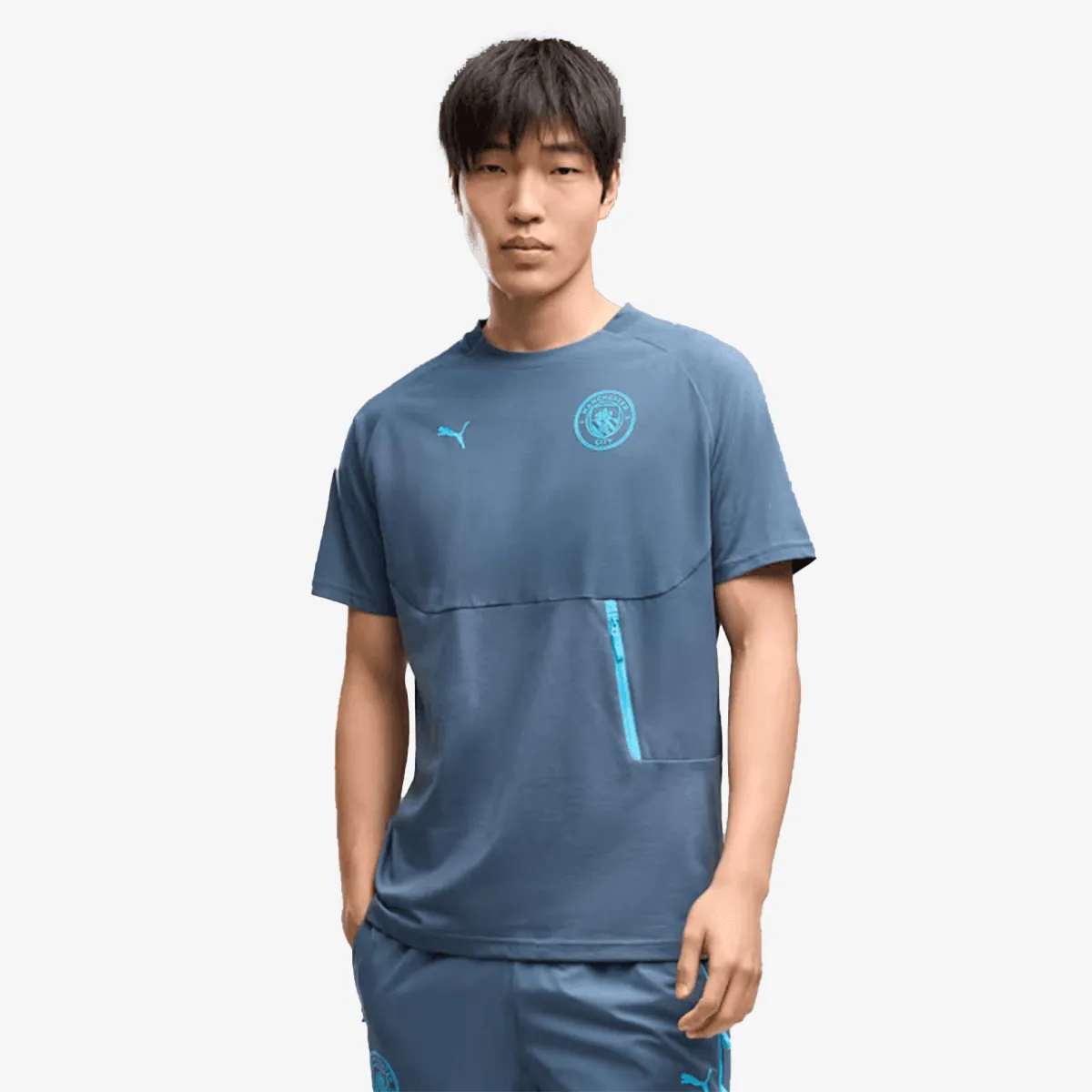 Puma Majica kratkih rukava MCFC PUMATECH Pocket Tee
