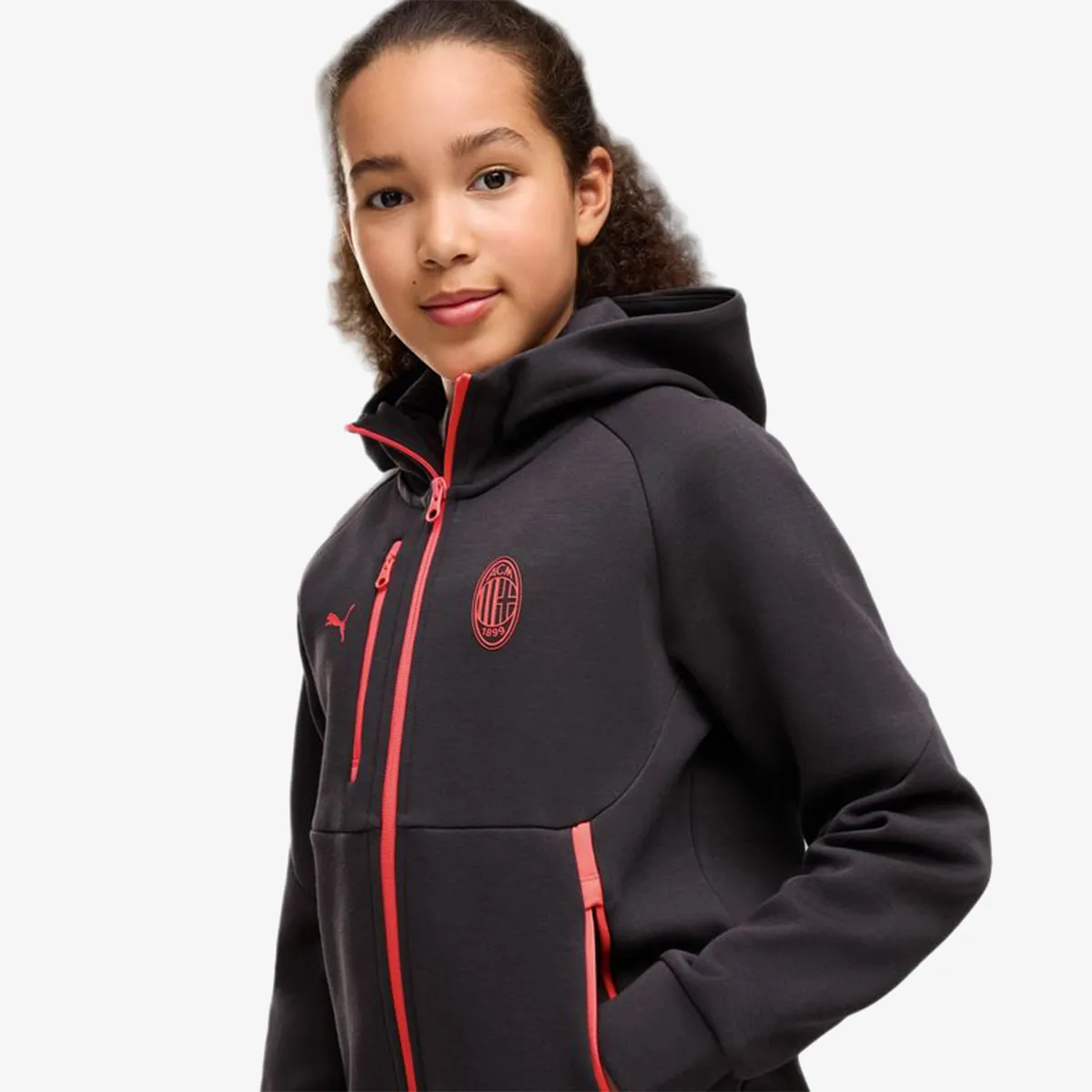 Puma Dukserica ACM TECH FZ Hoodie Jr