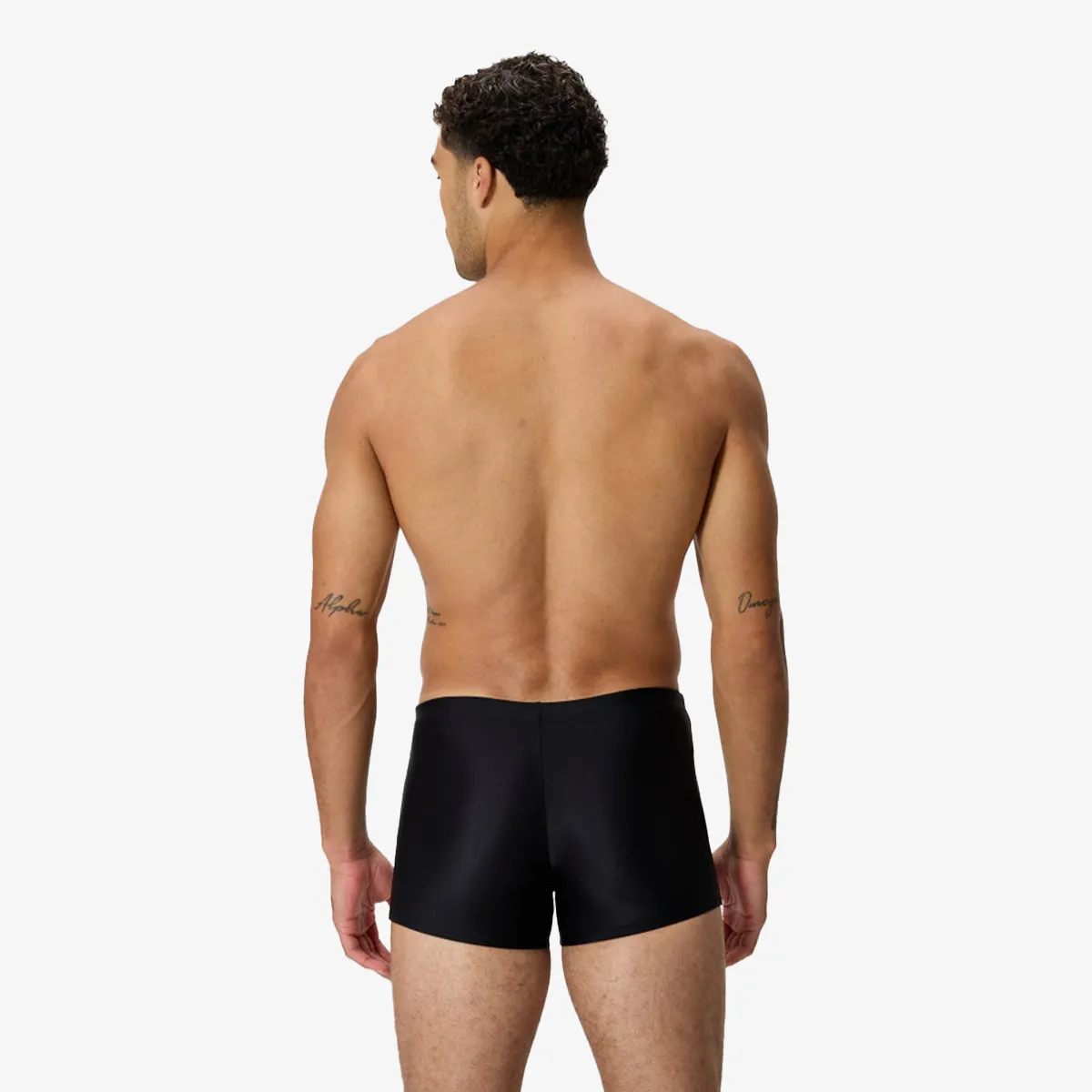 Speedo Kupaće gaće MEDLEY LOGO AQUASHORT BLK/RED