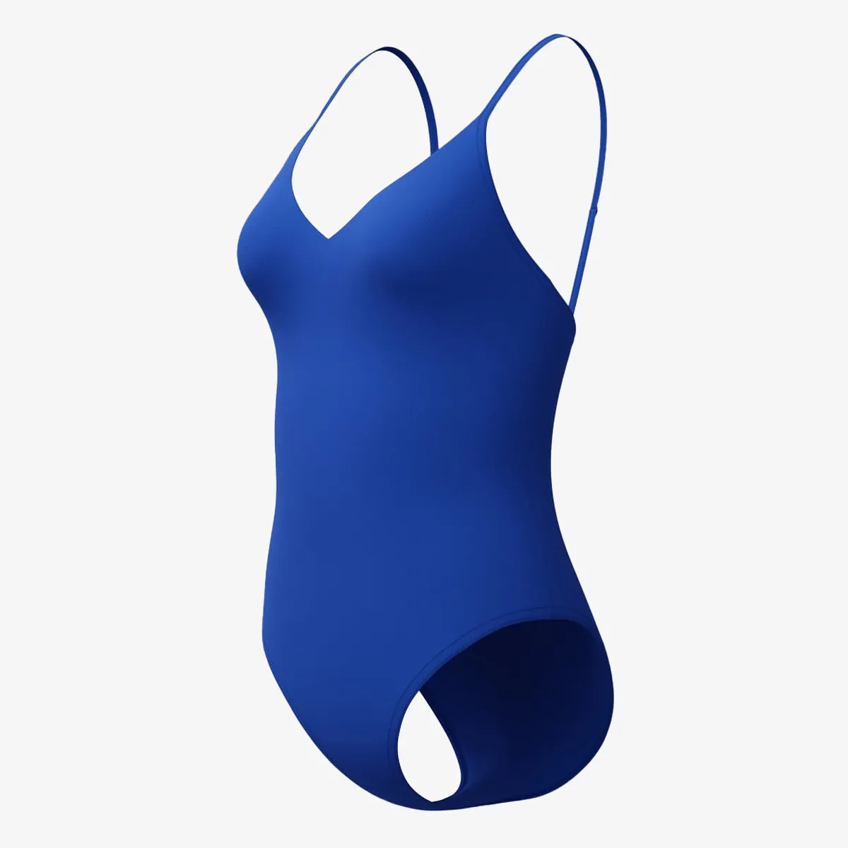 Speedo Jednodijelni kupaći kostim SOLID V-NECK 1PC BLU