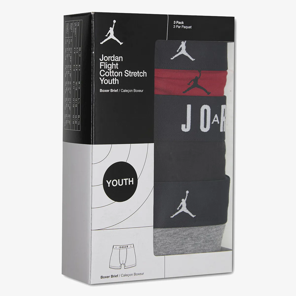 Jordan Donji veš JHB BOYS FLIGHT COTTON ESST 3P 