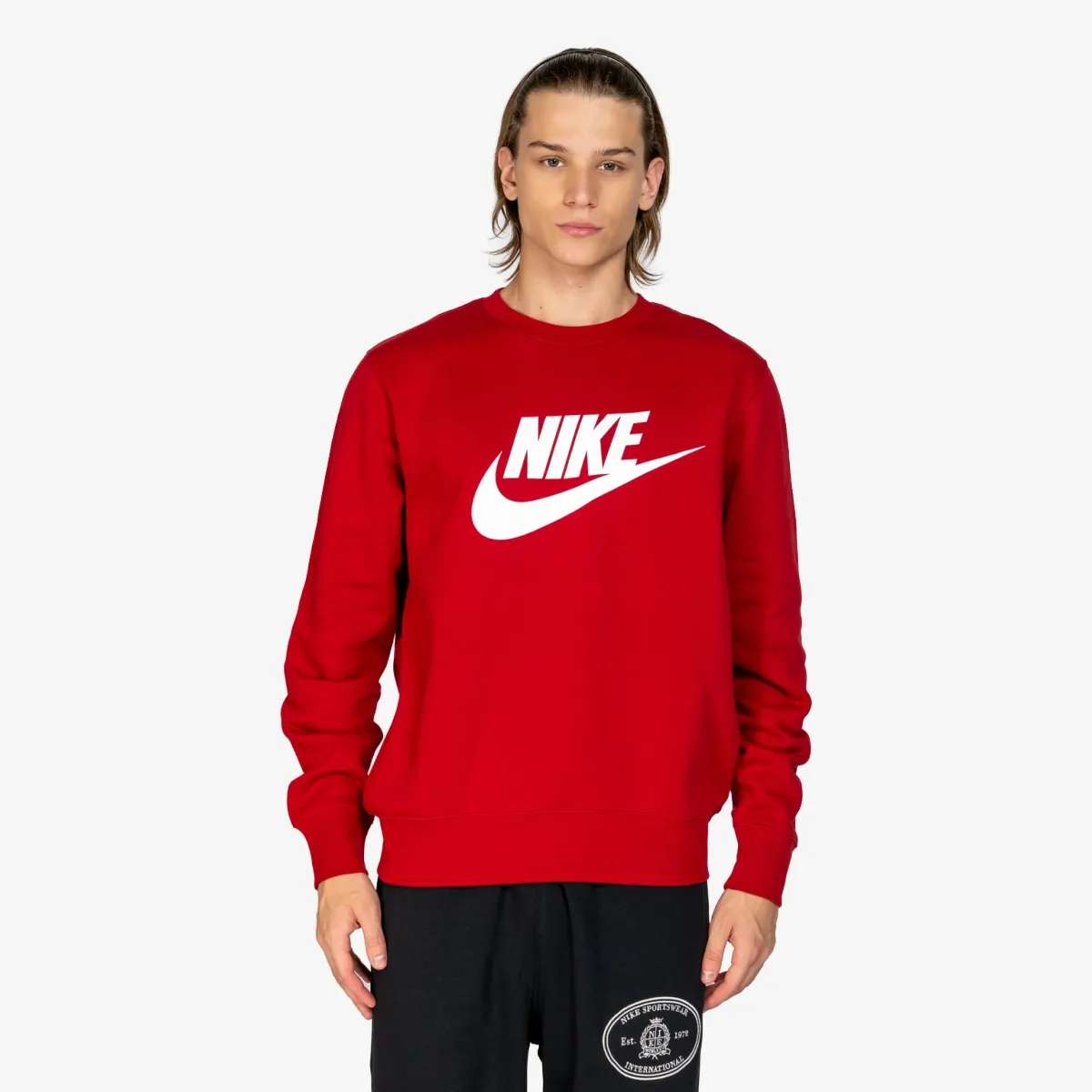 Nike Majica dugih rukava M NK CLUB BB GFX CREW