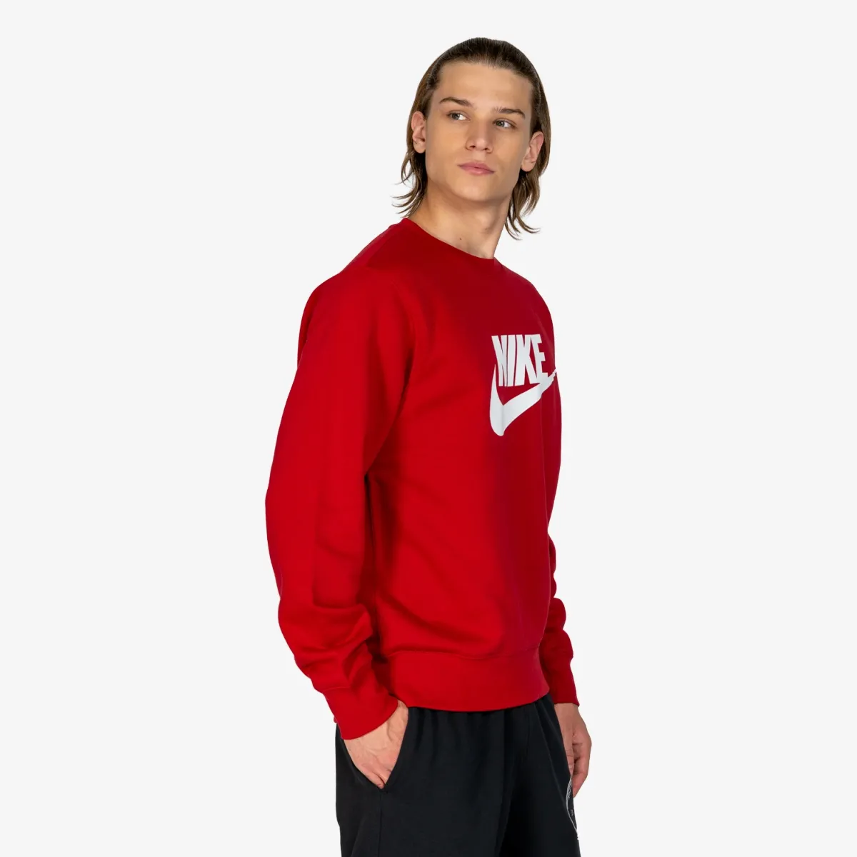 Nike Majica dugih rukava M NK CLUB BB GFX CREW