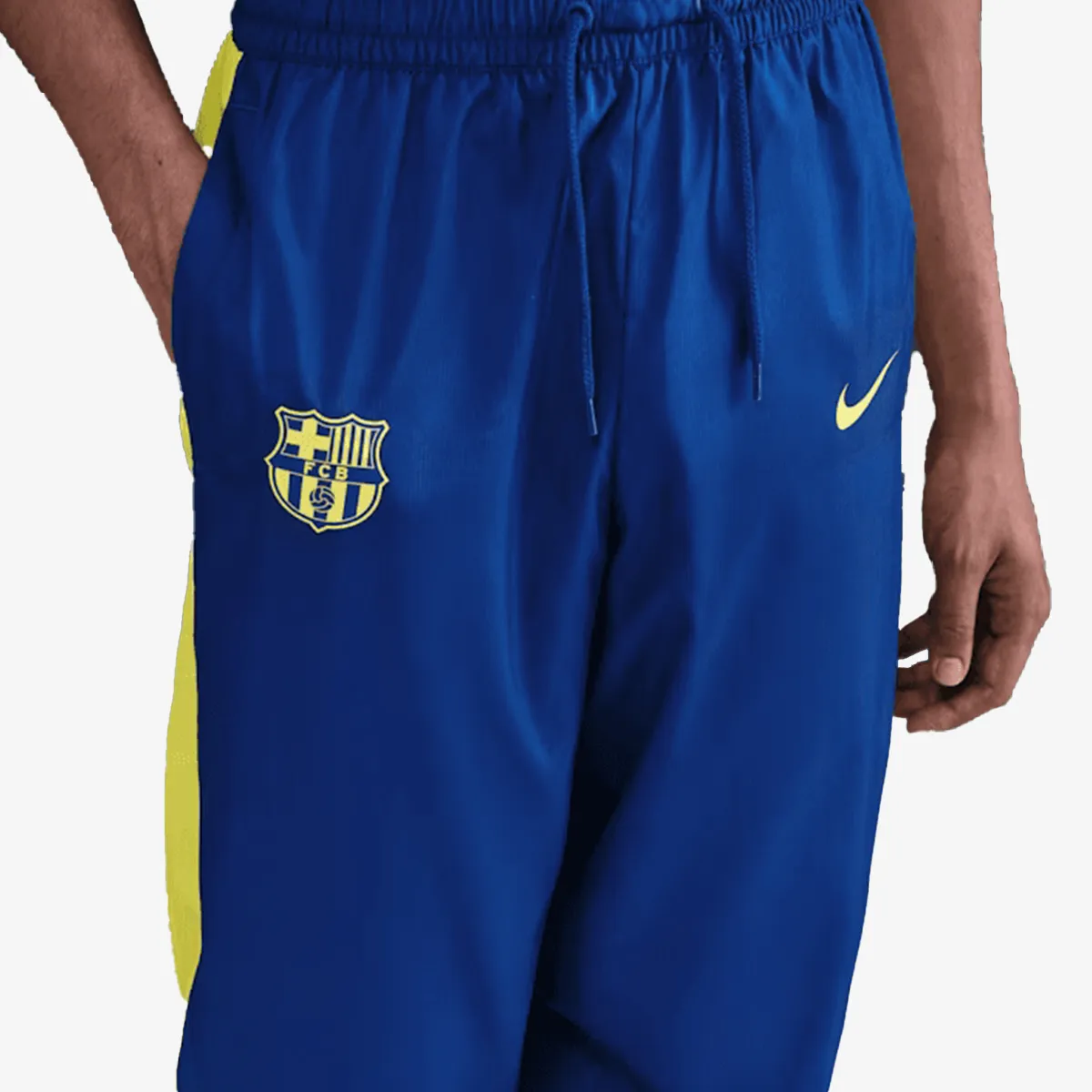 Nike Donji dio trenerke FCB M NK STRTFV WVN PANT SE GX 