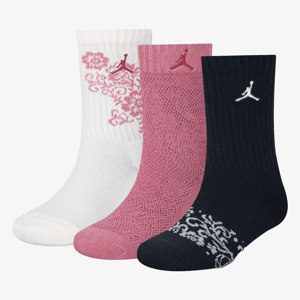 Nike Čarape JHG FLORAL LACE 3PK CREW 
