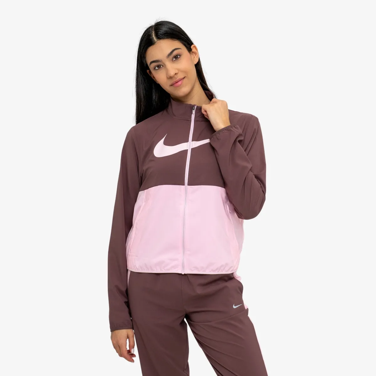 Nike Jakna W NK TEMPO SWSH HBR DF JKT 