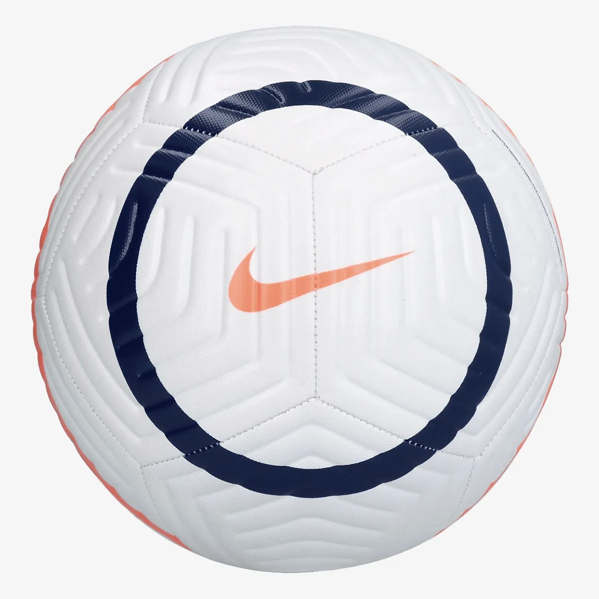 Nike Lopta FCB NK ACADEMY T90-WHITE/BRIGHT MANGO/MI 