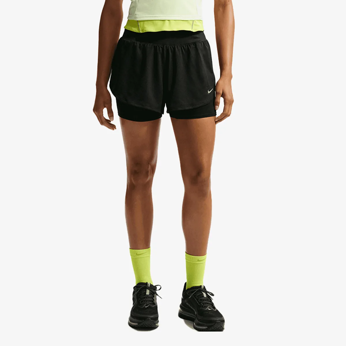 Nike Šorc W NK FLOW MSH DF 2N1 SHRT