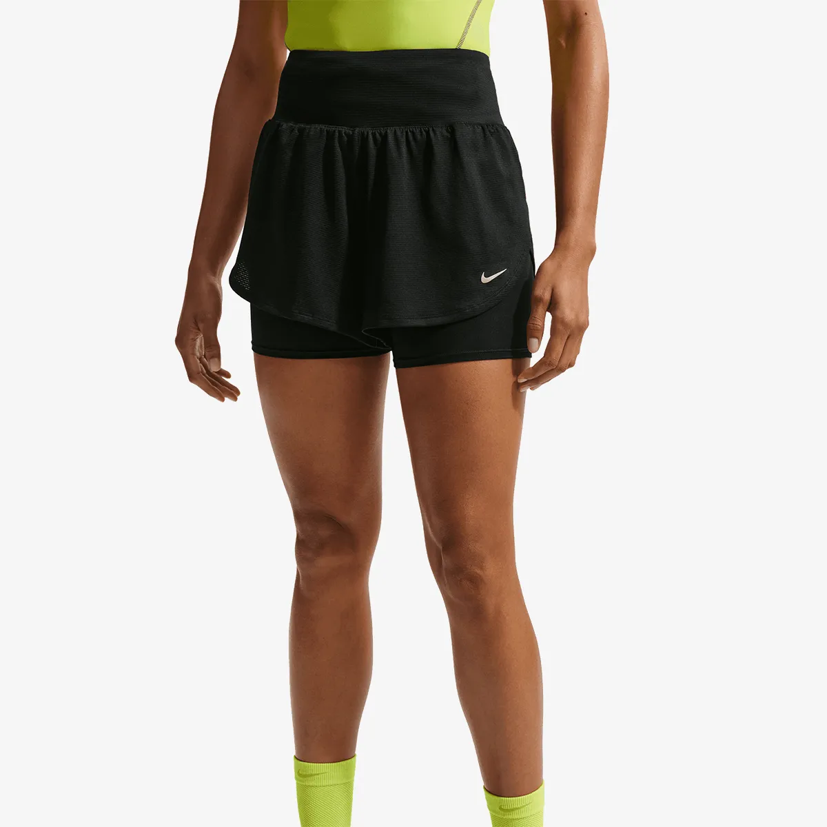 Nike Šorc W NK FLOW MSH DF 2N1 SHRT