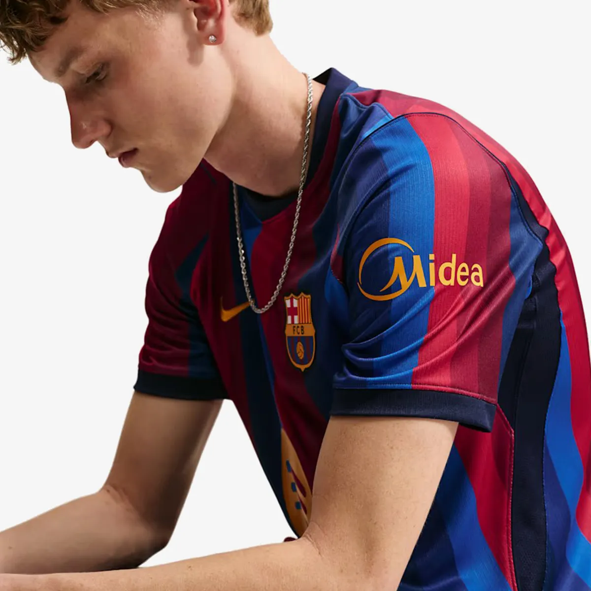 Nike Majica kratkih rukava FCB M NK DF JSY SS STAD HM 