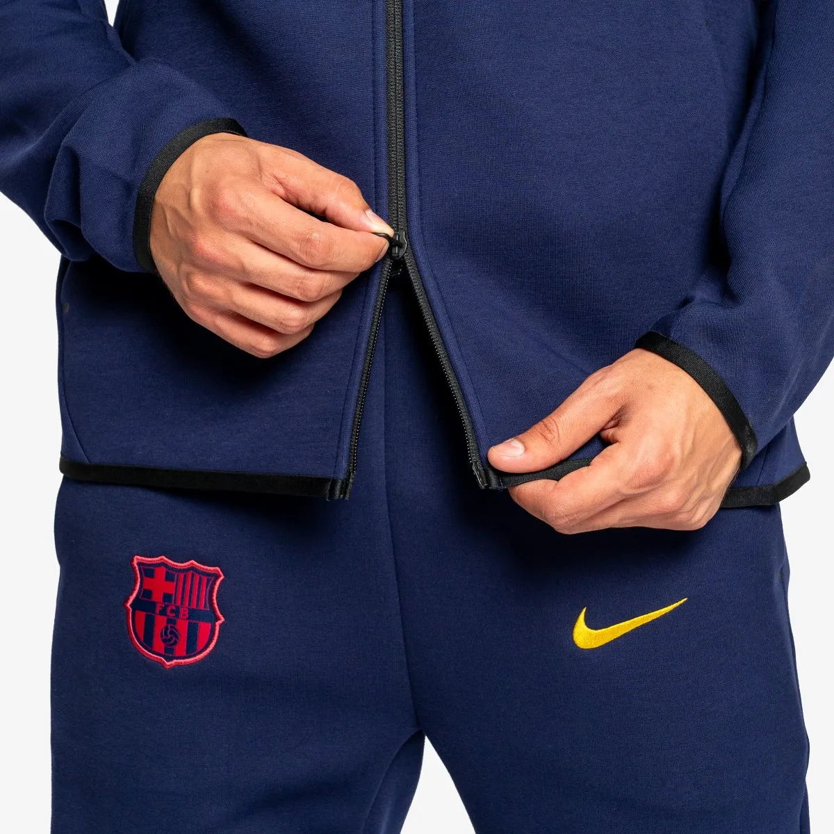 Nike Dukserica FCB M NK TCH FLC FZ WR HOODIE