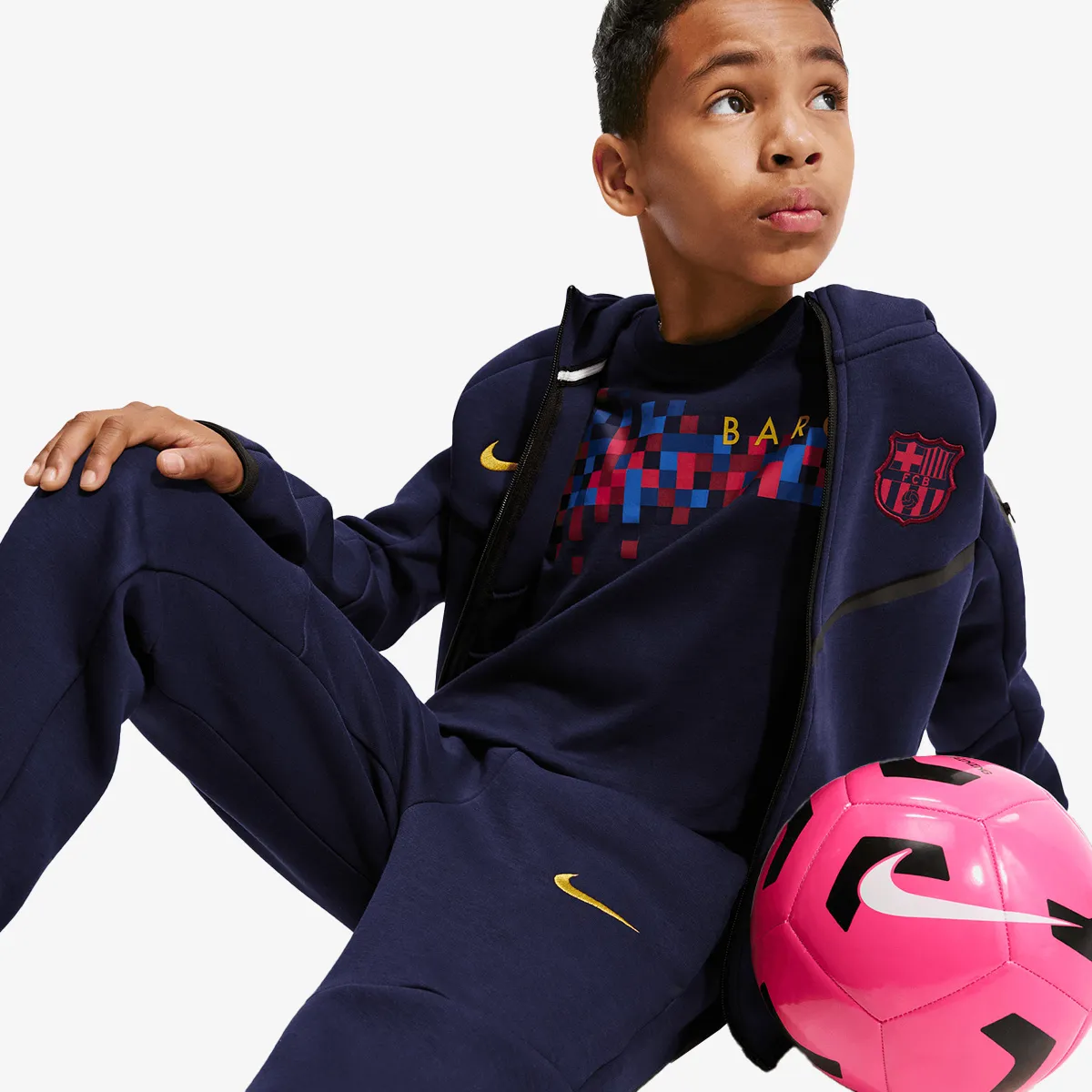 Nike Donji dio trenerke FCB B NSW TECH FLC PANT 