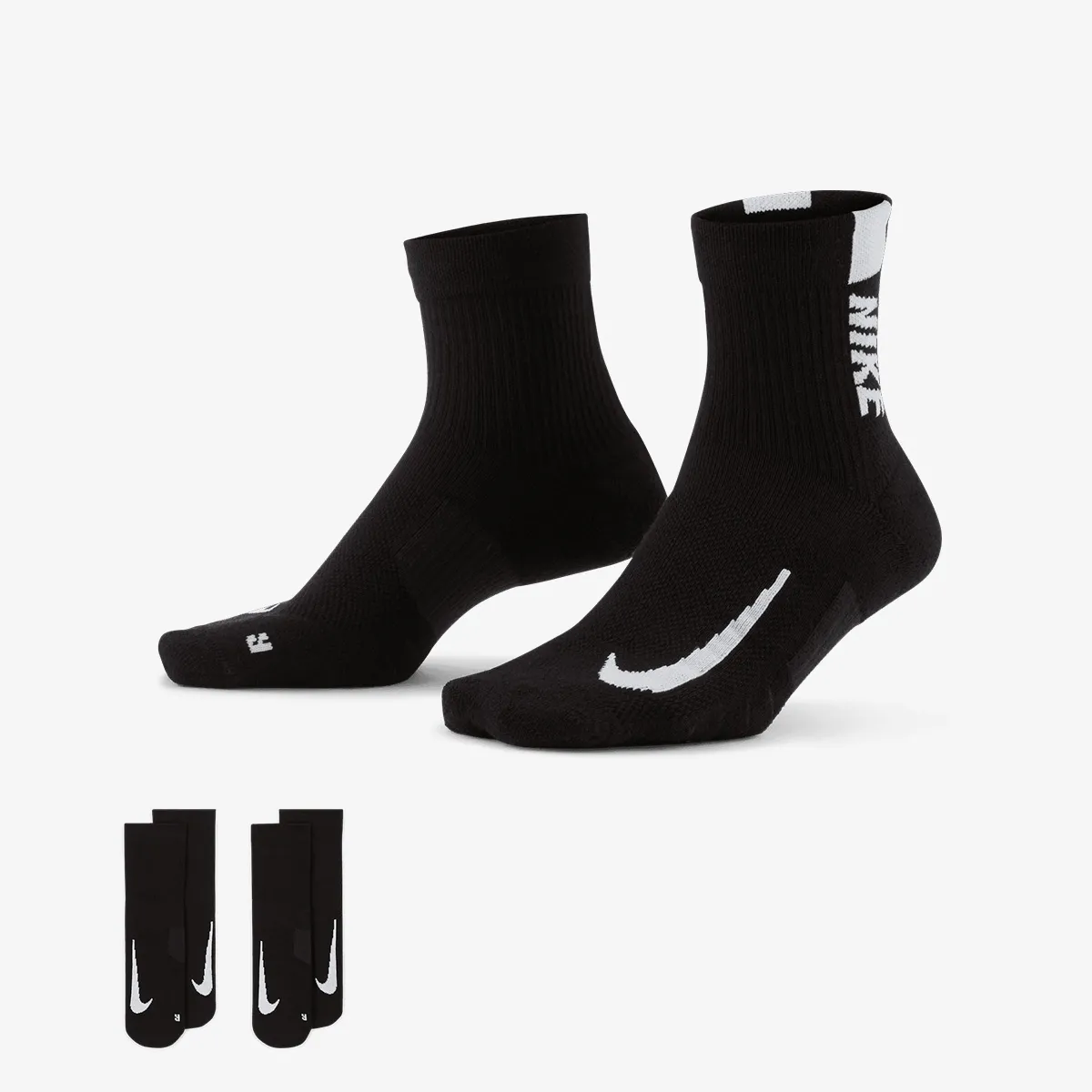 Nike Čarape U NK MLTPLIER ANKLE 2PR 