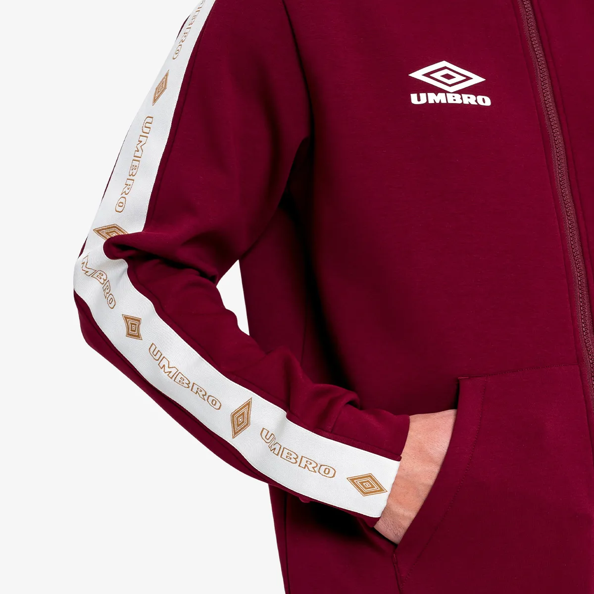 Umbro Dukserica RETRO JACQUARD FZ 