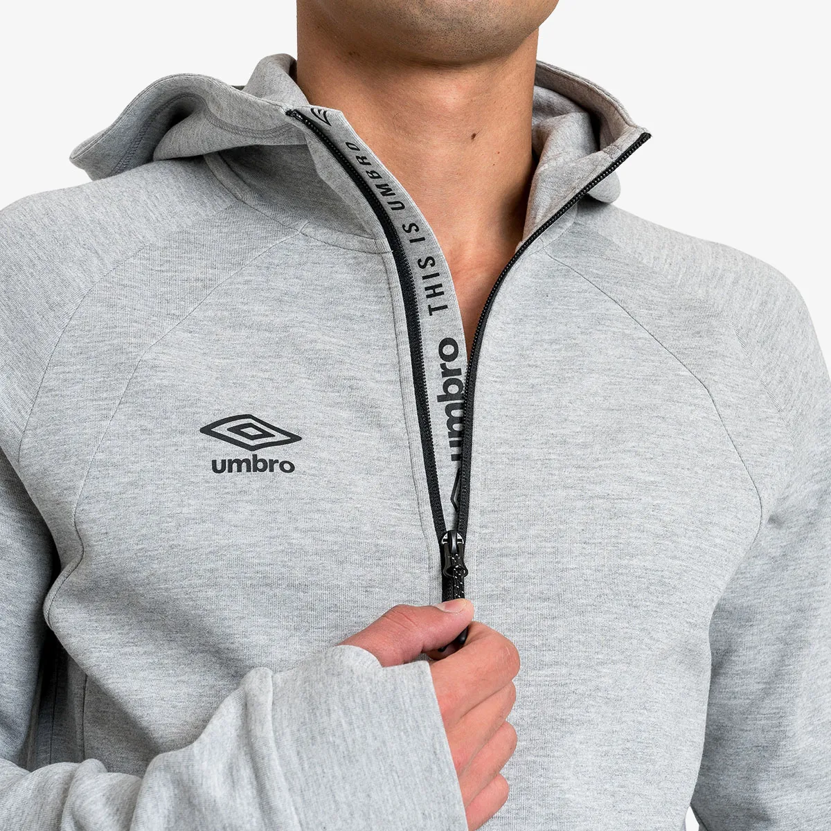 Umbro Dukserica LOGO FULL ZIP HOODIE 