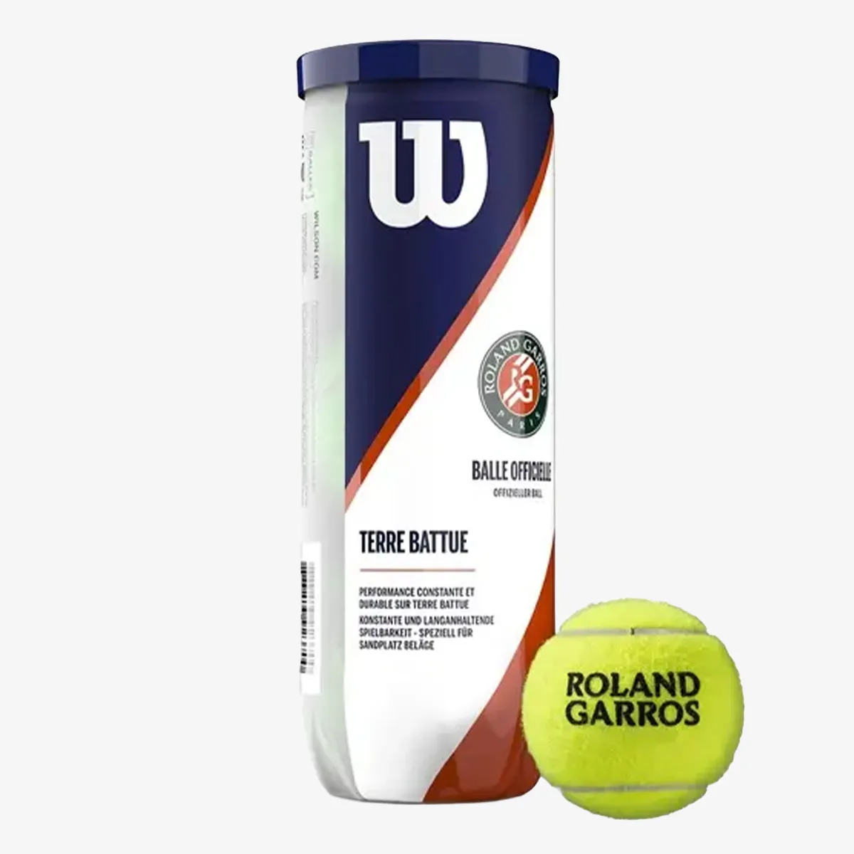 Wilson Loptica za tenis ROLAND GARROS CLAY 3 BALL