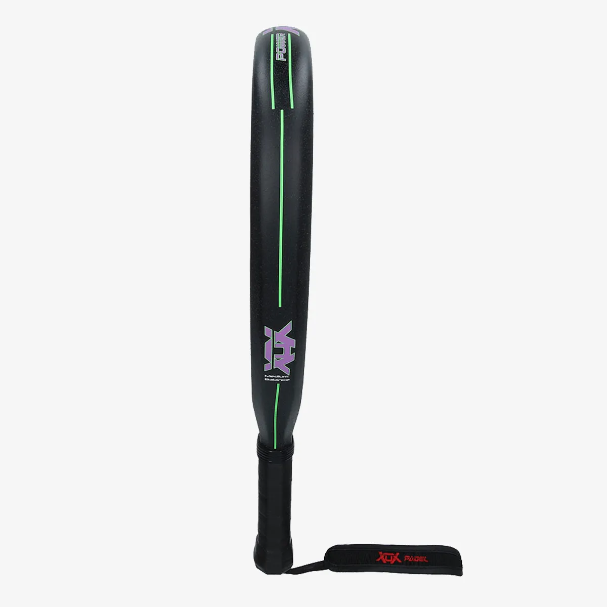 XOX Reket za padel XoX Padel racket X-WAVE Black/violet/gre
