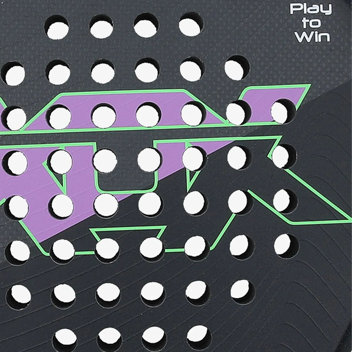 XOX Reket za padel XoX Padel racket X-WAVE Black/violet/gre