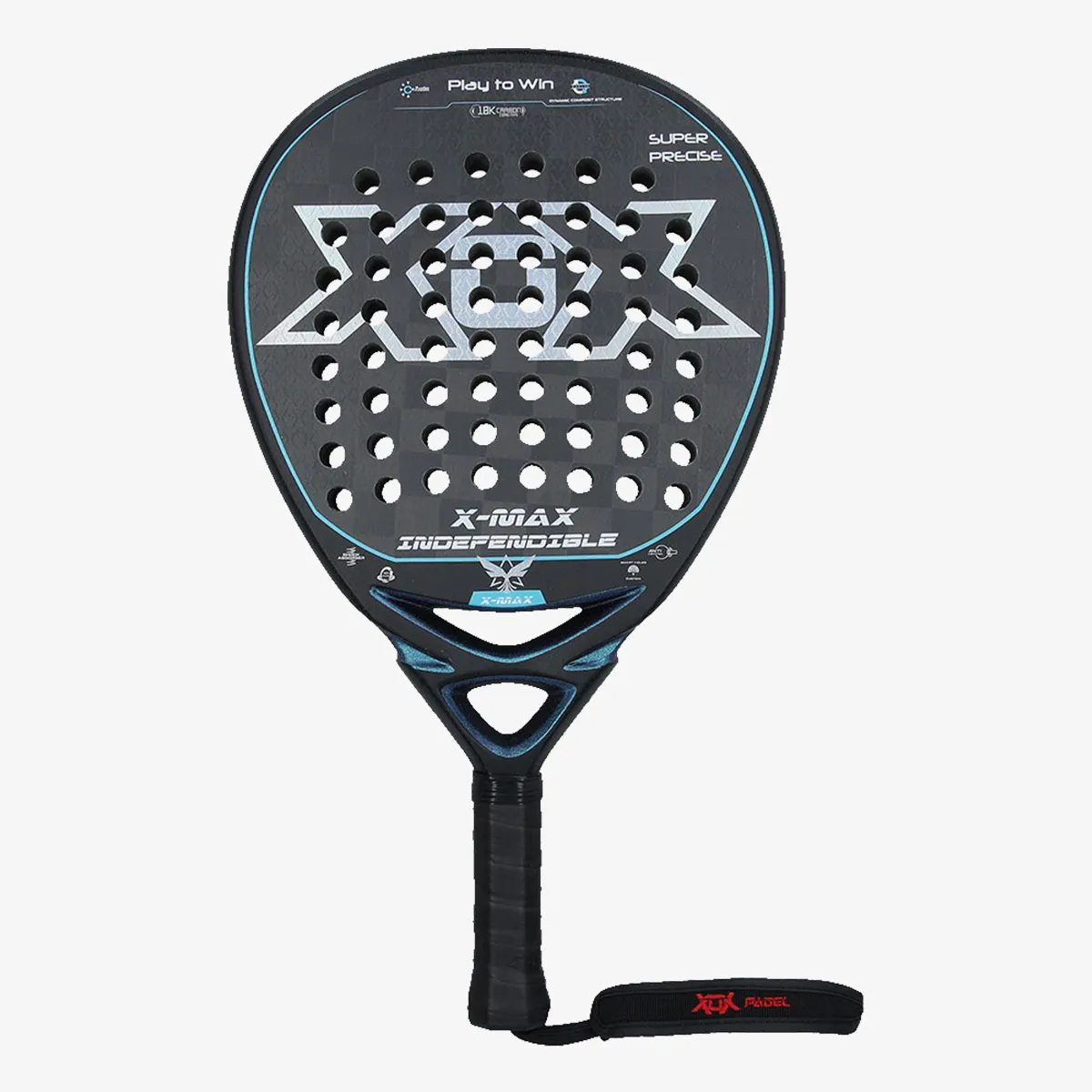 XOX Reket za padel XoX Padel racket X-MAX Black/Blue/Silver