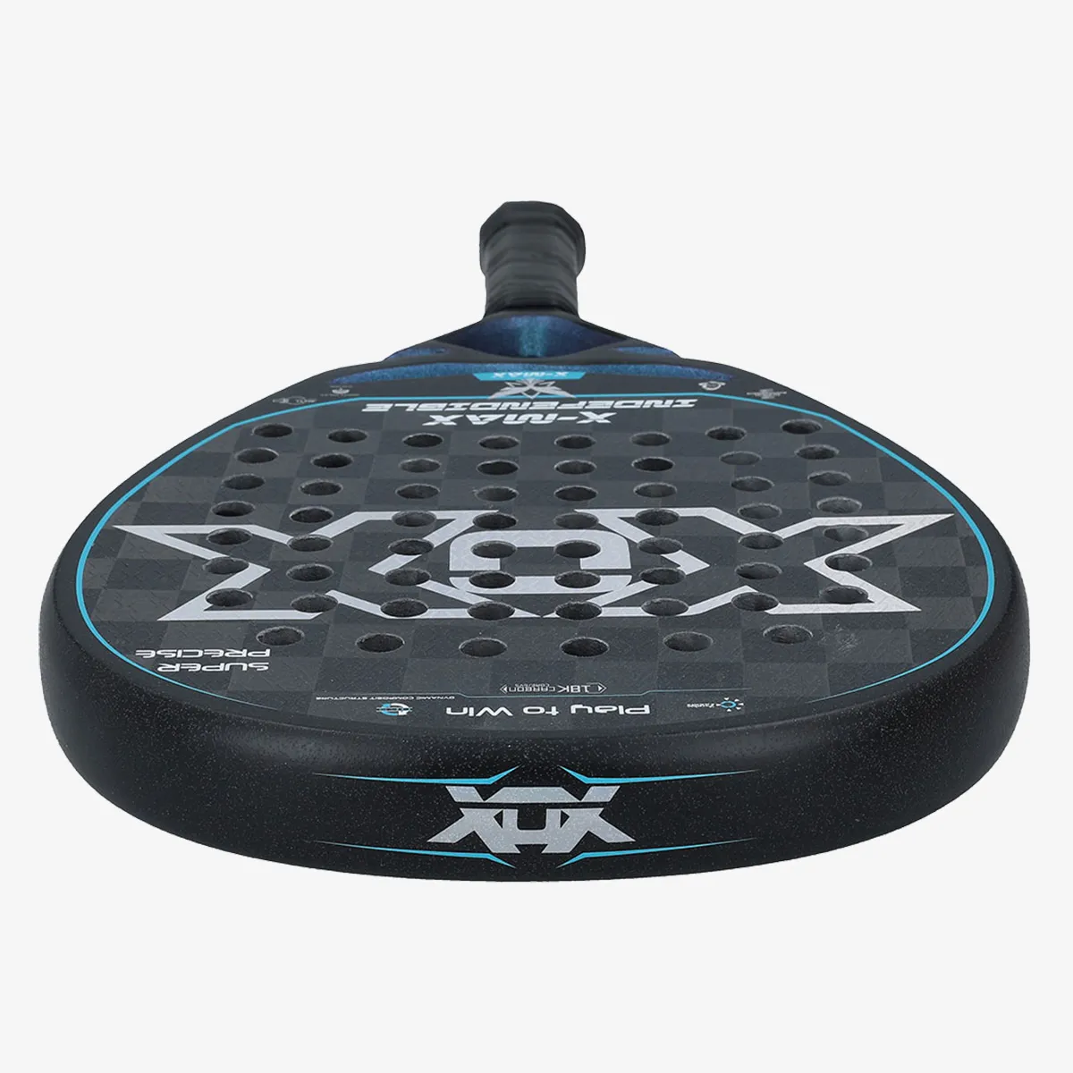XOX Reket za padel XoX Padel racket X-MAX Black/Blue/Silver 