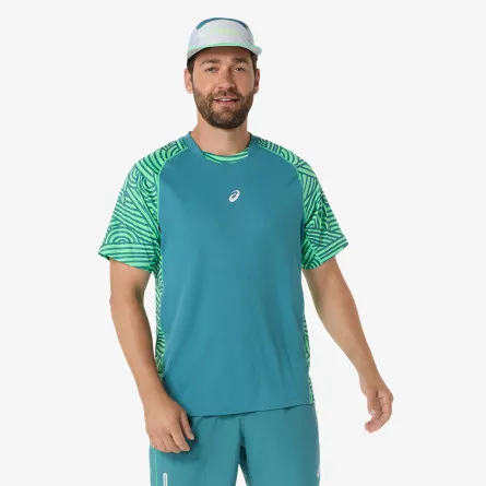 Asics Majica kratkih rukava PADEL COURT ALL OVER PRINT SS TOP 