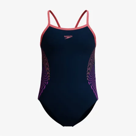 Speedo Jednodijelni kupaći kostim Plastisol Placement Thinstrap 