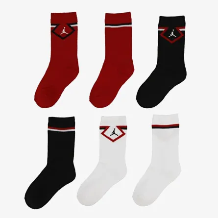Jordan Čarape JHN JORDAN DIAMOND 3PK CREW