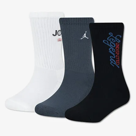 Jordan Čarape JHB MJ AMRCA 3PK CREW 