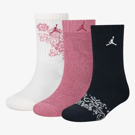 Jordan Čarape JHG FLORAL LACE 3PK CREW