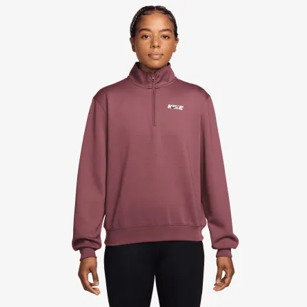 Nike Dukserica W NK DF STDO FLC SPT QZ CPSL B 