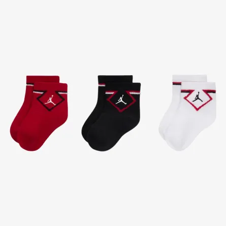 Jordan Čarape JHN DIAMOND INF/TODD 3PK ANKLE 